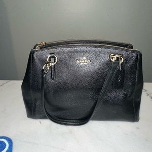 Black coach bag